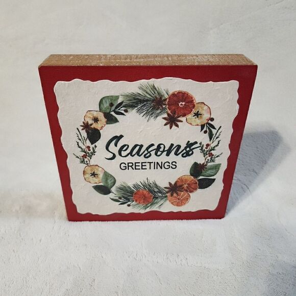 Ashland Fall Sign Wooden Holiday Spice Wall Or Tabletop Decor Sign 7" - Picture 1 of 3